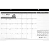 2025 Calendars|AT-A-GLANCE 2025 17.75" x 11" Monthly Desk Pad Calendar, White/Black (SK14-00-25)