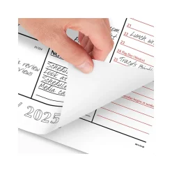2025 Calendars|AT-A-GLANCE 2025 21.75" x 17" Monthly Desk Pad Calendar, White/Black (SK1170-00-25)