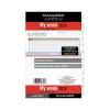 Calendars & Planners Refills|AT-A-GLANCE 2025 8.5" x 5.5" Weekly & Monthly Planner Refill, White/Brown (481-285Y-25)