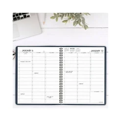 2025 Planners|AT-A-GLANCE 2025 8.25" x 11" Weekly Appointment Book Planner, Faux Leather Cover, Wine Stone (70-950-50-25)