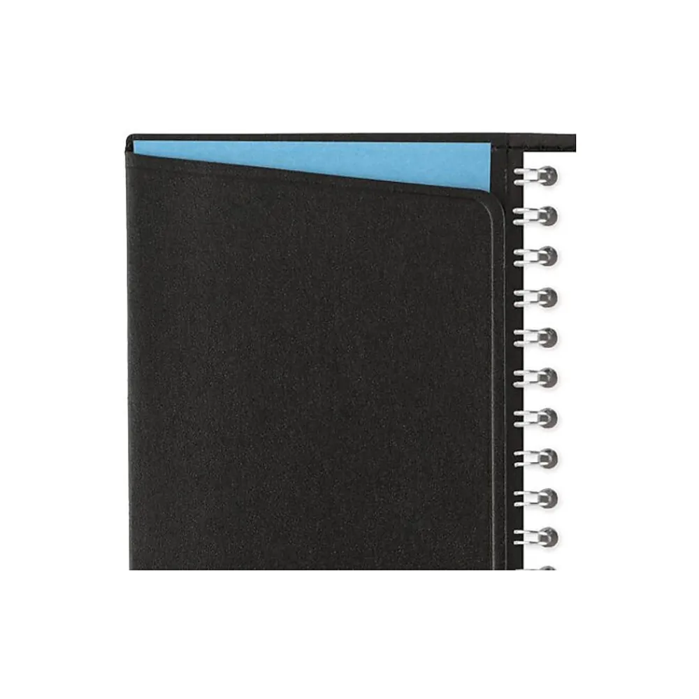 2025 Planners|AT-A-GLANCE 2025 3.25" x 6.25" Weekly Appointment Book, Faux Leather Cover, Black (70-008-05-25)