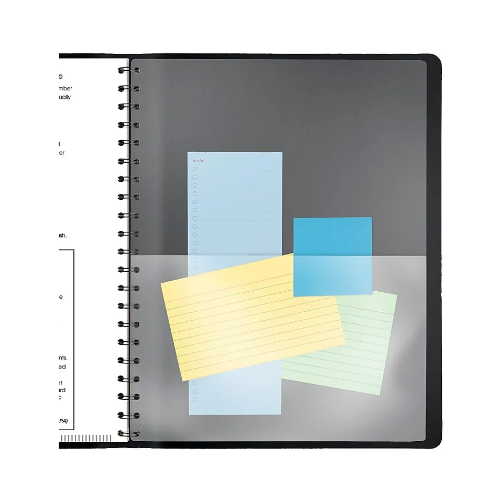 2025 Planners|AT-A-GLANCE 2025 Contemporary 8.25" x 11" Weekly & Monthly Planner, Faux Leather Cover, Black (70-950X-05-25)