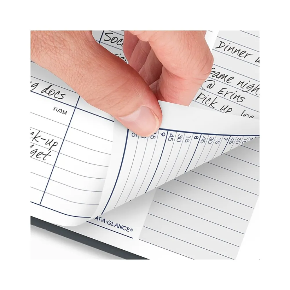 2025 Planners|AT-A-GLANCE 2025 DayMinder 8.5" x 11" Weekly & Monthly Planner, Poly Cover, Gray (GC545-07-25)