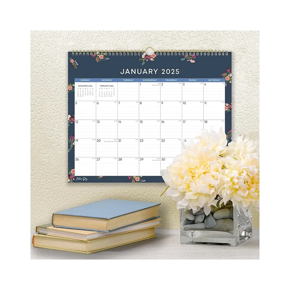 2025 Calendars|Blue Sky 2025 Ashlyn 15" x 12" Monthly Wall Calendar (148617-25)