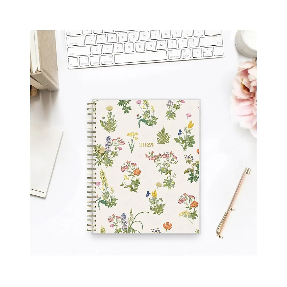 2025 Planners|Blue Sky 2025 Day Designer Everygirl Botanica 8" x 10" Daily & Monthly Planner, Plastic Cover, Multicolor (148263)
