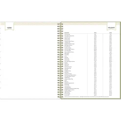 2025 Planners|Blue Sky 2025 Day Designer Fiore Cream 8.5