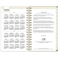2025 Planners|Blue Sky 2025 Fiore Cream 3.63