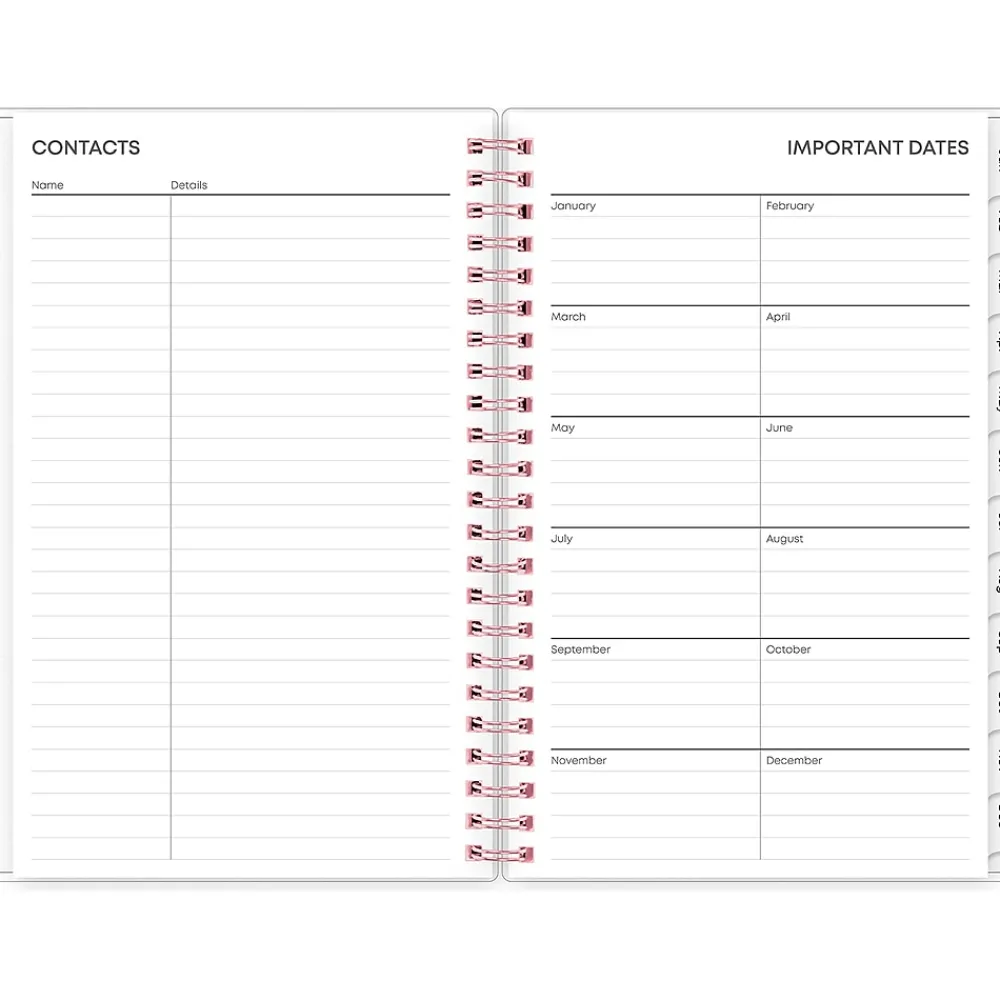 2025 Planners|Blue Sky 2025 Joselyn 5" x 8" Weekly & Monthly Planner, Plastic Cover, Multicolor (110396-25)