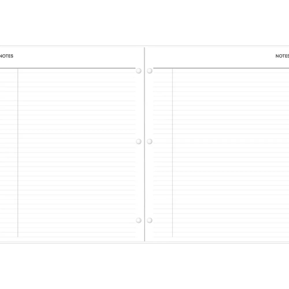 2025 Planners|Blue Sky 2025 Juno 8.5" x 11" Monthly Planner, Plastic Cover, Pink (152266)