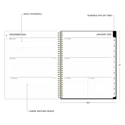 2025 Planners|Blue Sky 2025 Laina Dark 8.5