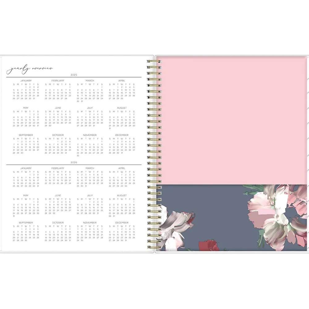 2025 Planners|Blue Sky 2025 Life-Note It Leah 8.5" x 11" Weekly & Monthly Planner, Plastic Cover, Multicolor (139479-25)
