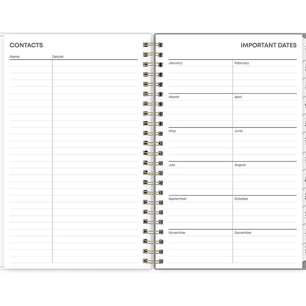 2025 Planners|Blue Sky 2025 Sophie 5" x 8" Weekly & Monthly Planner, Plastic Cover, Multicolor (140088-25)