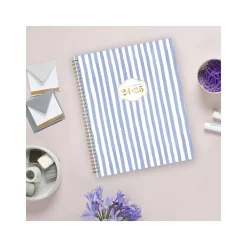 Academic Planners|Blue Sky 2024-2025 The House That Lars Built Blue Stripe 8.5