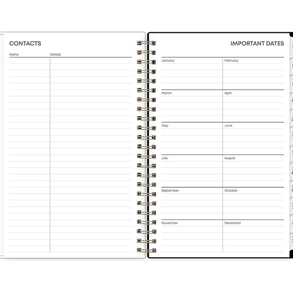 2025 Planners|Blue Sky 2025 Vonnie 5" x 8" Weekly & Monthly Planner, Plastic Cover, Multicolor (152198)