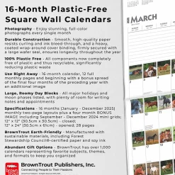 2025 Calendars|BrownTrout 2025 365 Days of Horses 12