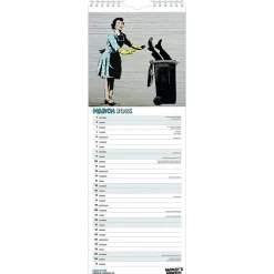 2025 Calendars|BrownTrout 2025 Banksy's Graffiti 6.75