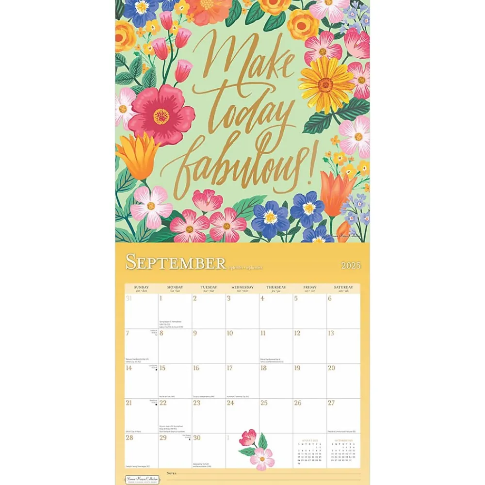2025 Calendars|BrownTrout 2025 Bonnie Marcus 12" x 12" Monthly Wall Calendar (9781975479701)