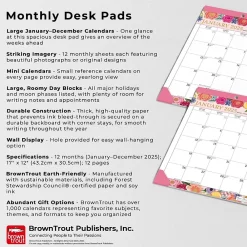 2025 Calendars|BrownTrout 2025 Bonnie Marcus 17