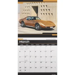 2025 Calendars|BrownTrout 2025 Corvette 12