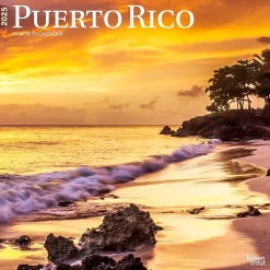 2025 Calendars|BrownTrout 2025 Puerto Rico 12" x 12" Monthly Wall Calendar (9781975475581)