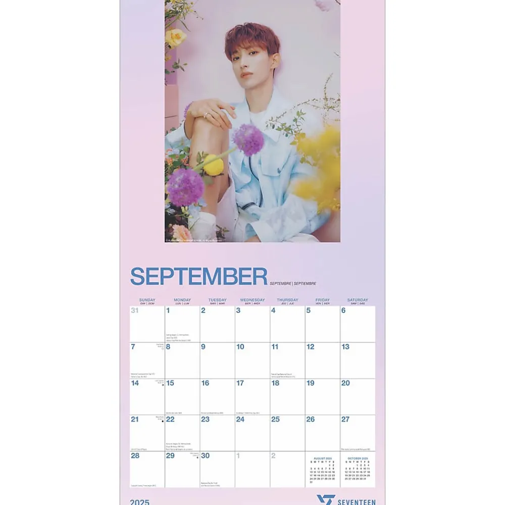 2025 Calendars|BrownTrout 2025 Seventeen 12" x 12" Monthly Square Wall Calendar (9781975483180)
