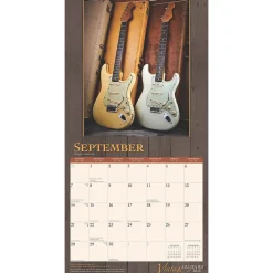 2025 Calendars|BrownTrout 2025 Vintage Guitars 12