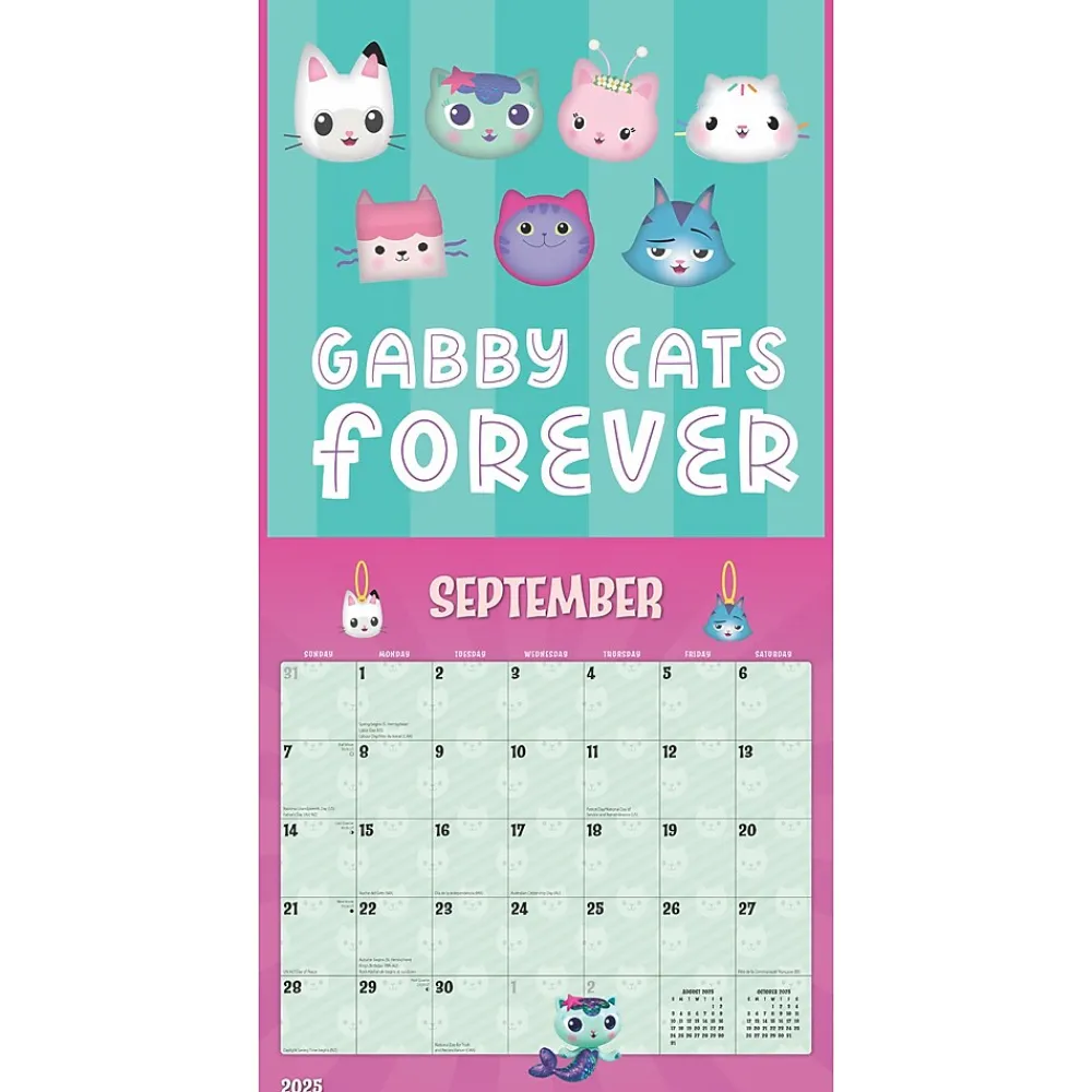 2025 Calendars|Cal Ink 2025 Gabby's Dollhouse12" x 12" Monthly Wall Calendar (9781645916819)