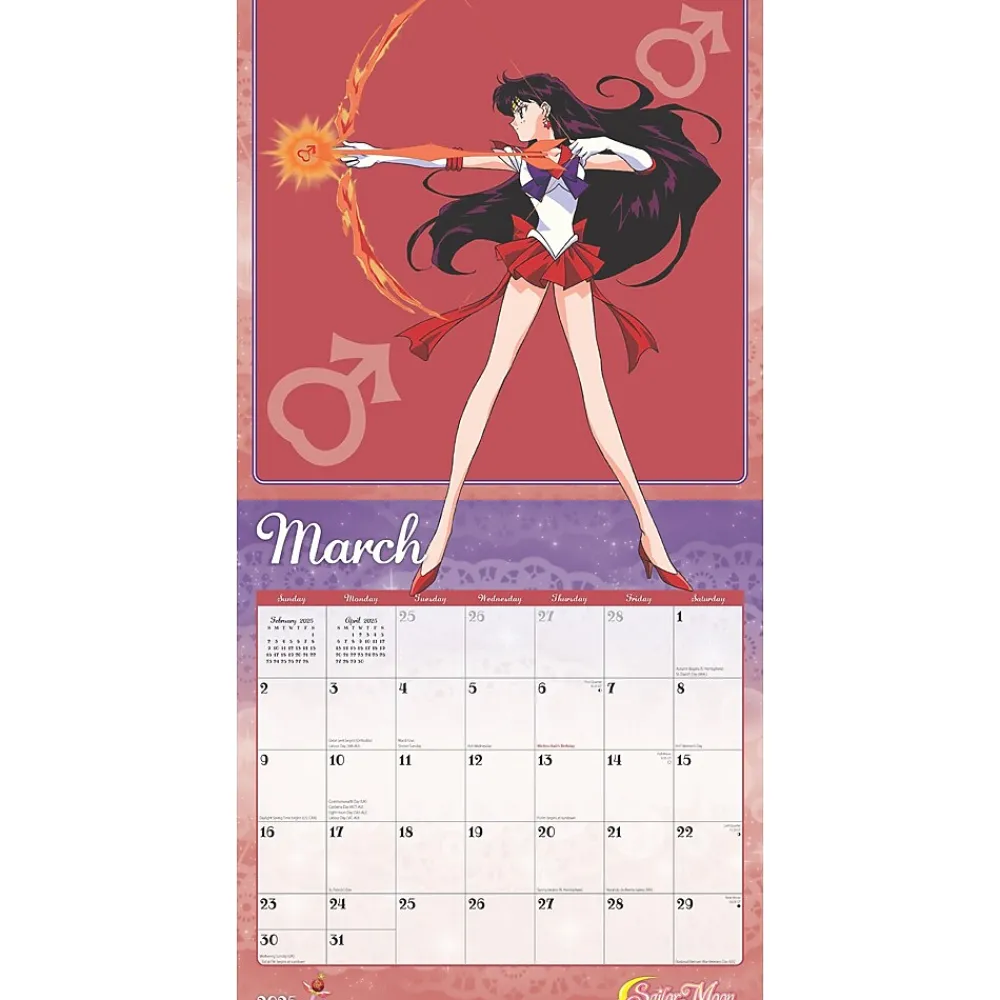 2025 Calendars|Cal Ink 2025 Sailor Moon 12" x 12" Monthly Wall Calendar (9781645916918)