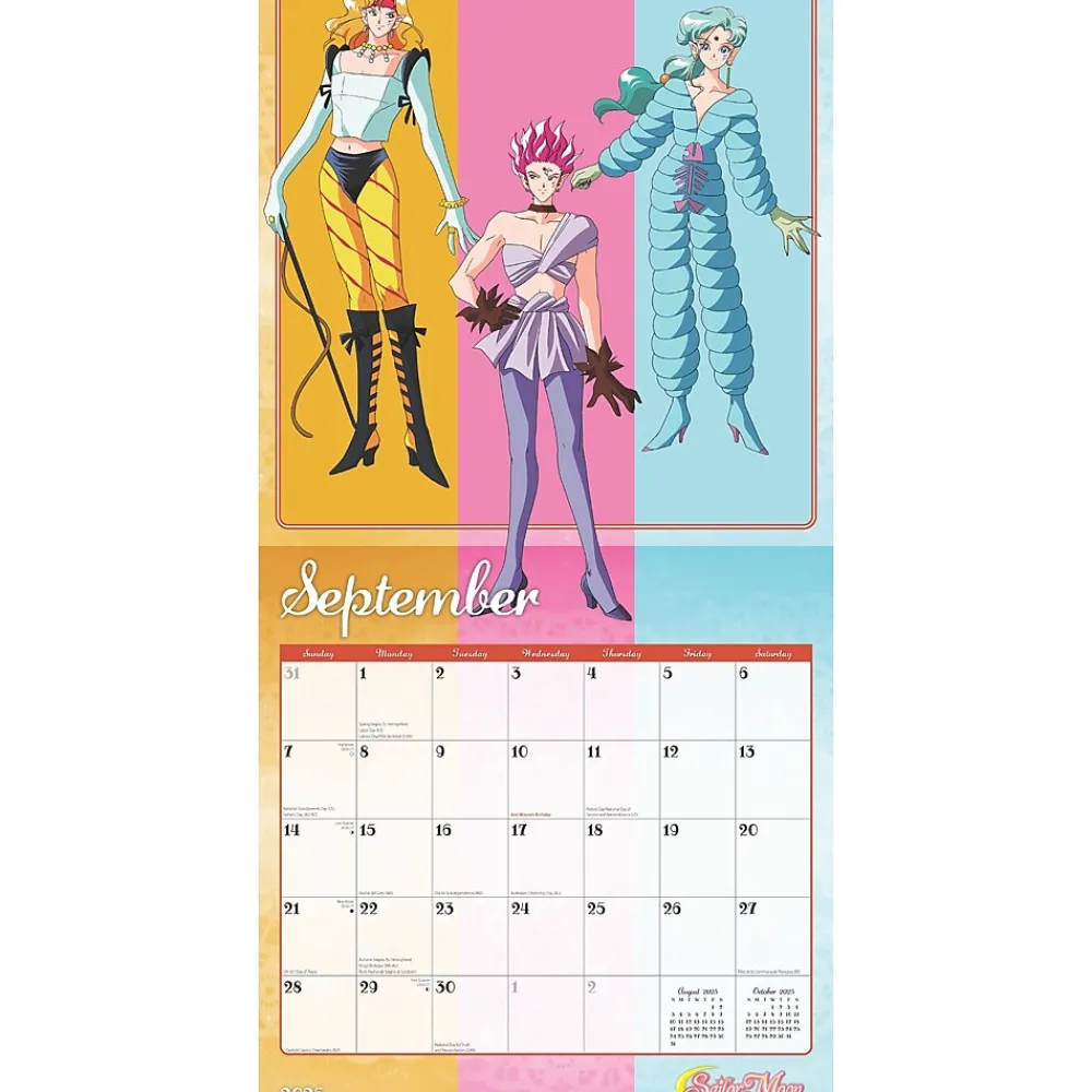 2025 Calendars|Cal Ink 2025 Sailor Moon 12" x 12" Monthly Wall Calendar (9781645916918)