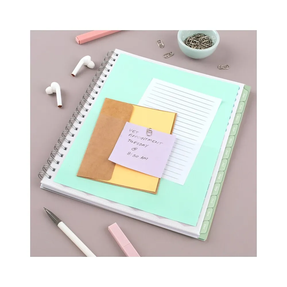 2025 Planners|Cambridge 2025 Ombre 8.5" x 11" Weekly & Monthly Planner, Poly Cover, Multicolor (1731-905-25)