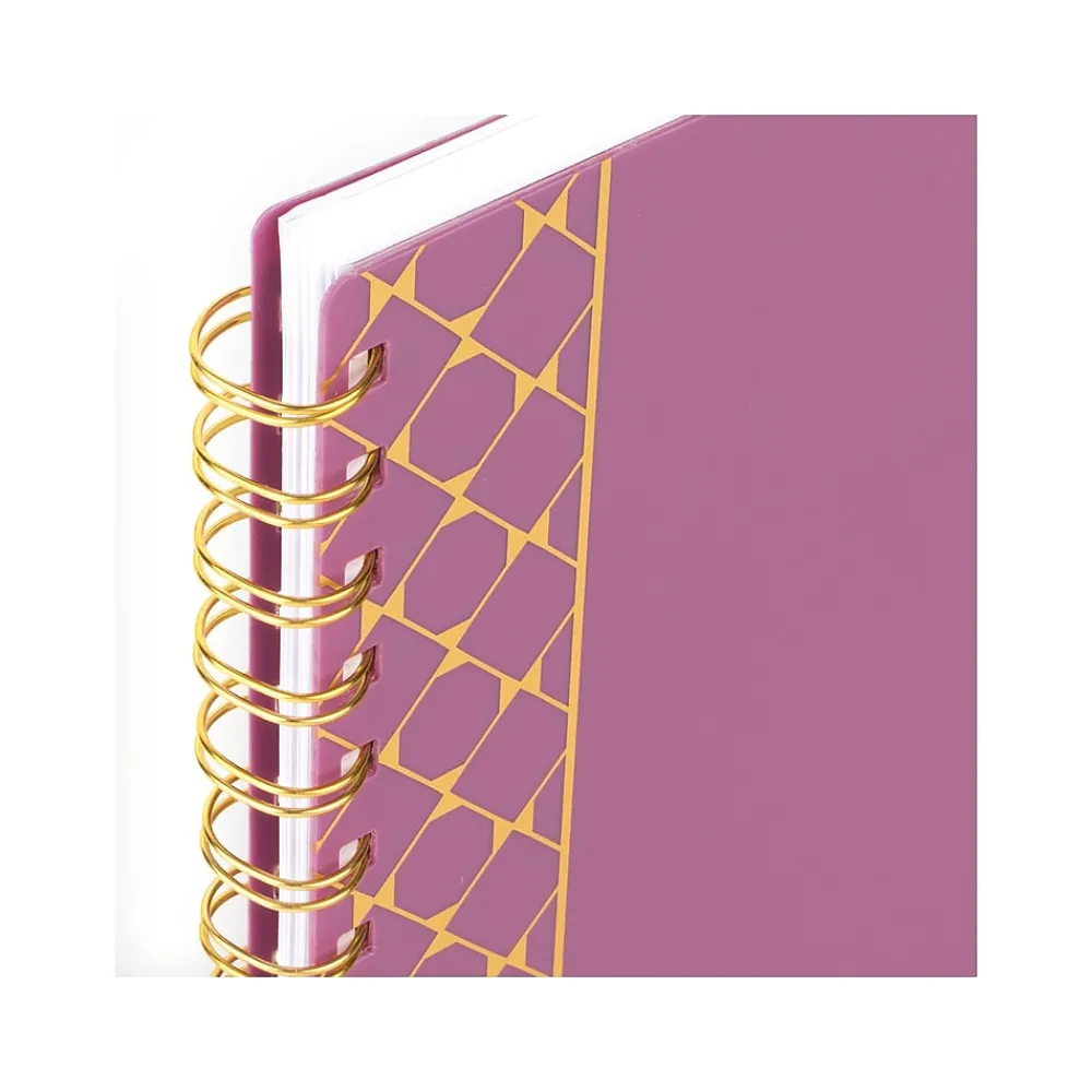2025 Planners|Cambridge 2025 WorkStyle Balance 8.5" x 11" Weekly & Monthly Planner, Poly Cover, Red Violet/Gold (1606-905-59-25)