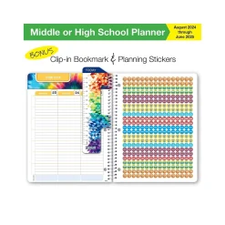 Academic Planners|Global Printed Products 2024-2025 Chalkboard Doodles 8.5