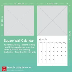2025 Calendars|BrownTrout 2025 Hopper Studios Beckoning Barns 12