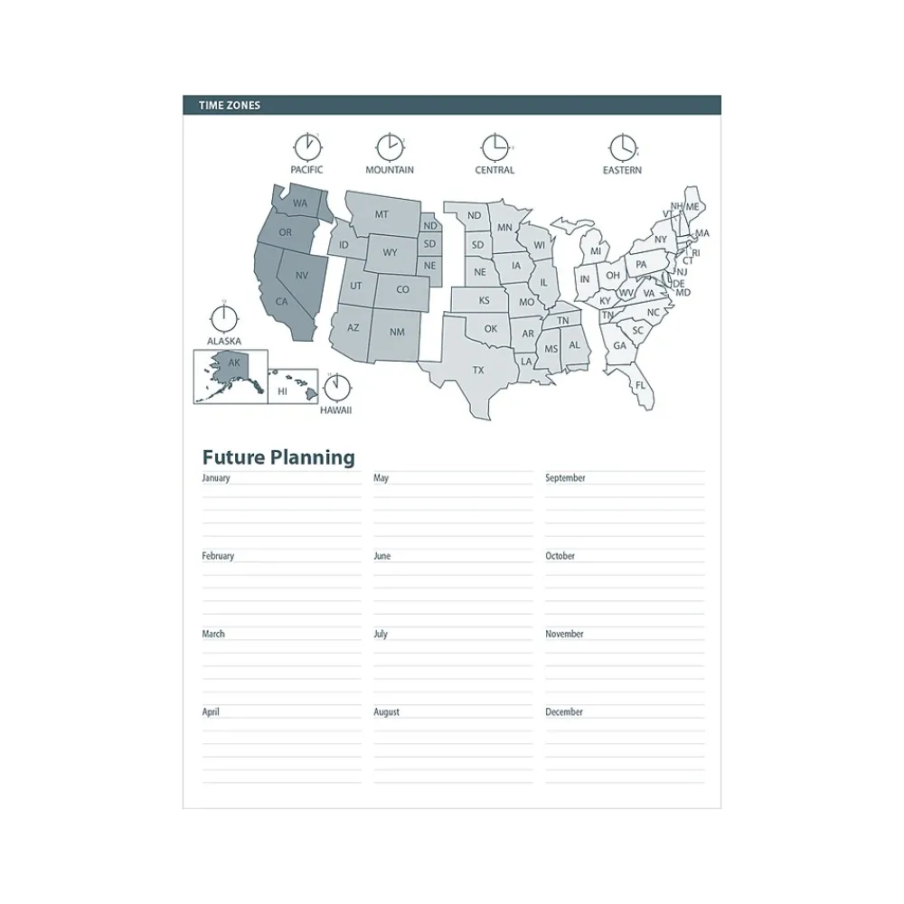Academic Planners|House of Doolittle 2024-2025 7" x 9" Academic Weekly & Monthly Planner, Leatherette Cover, Black (295532-25)