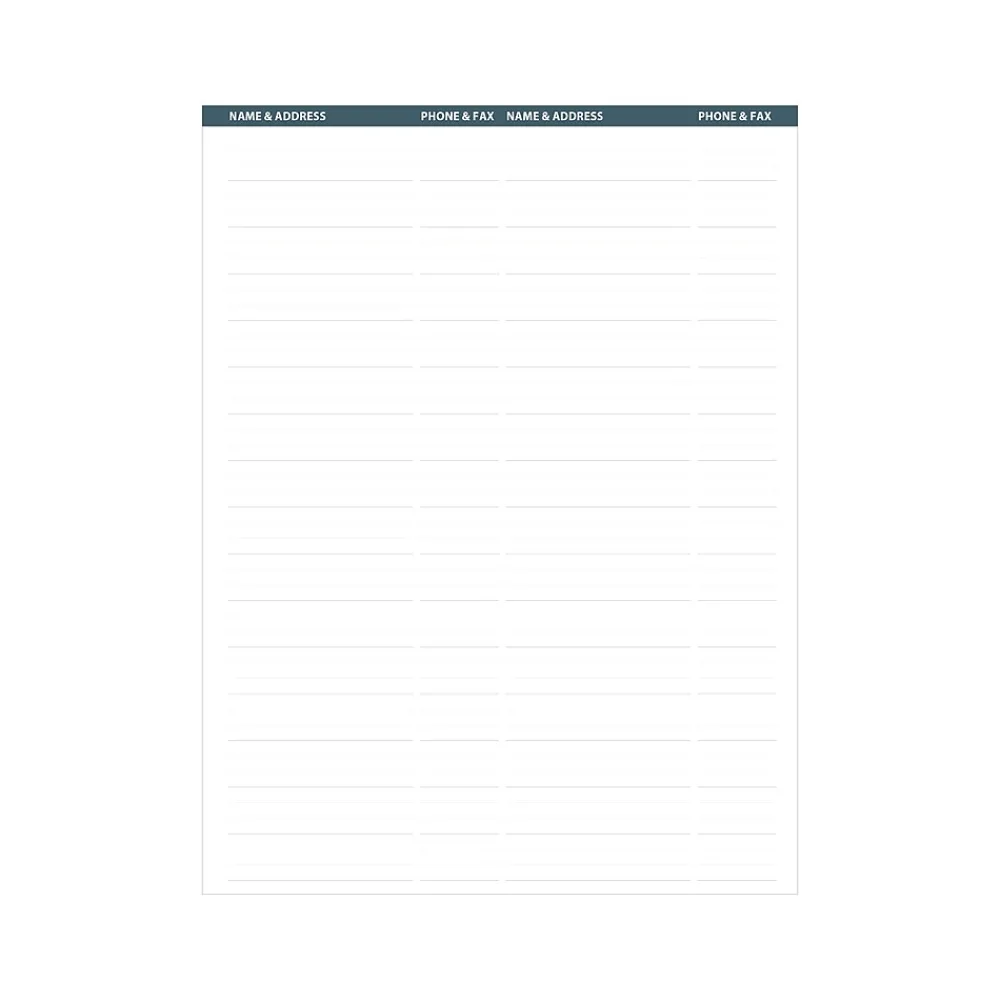 Academic Planners|House of Doolittle 2024-2025 7" x 9" Academic Weekly & Monthly Planner, Leatherette Cover, Black (295532-25)