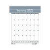 2025 Calendars|House of Doolittle 2025 Bar Harbor 12" x 17" Monthly Wall Calendar, White/Blue (332-25)