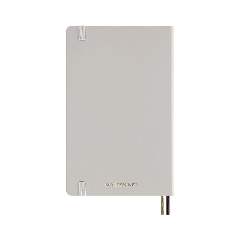 2025 Planners|Moleskine 2025 Limited Edition Harry Potter Wingardium Leviosa 5" x 8.25" Weekly Planner, Pearl Gray (DHP12WN3Y25)