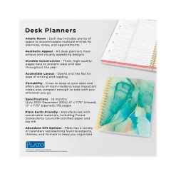 Academic Planners|Plato 2024 Crackled Blush 6