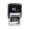 Stamps & Stamp Pads|2000 Plus 4-in-1 Date Stamp, Scanned, Completed, Entered, Emailed, Blue and Red Ink (011098)