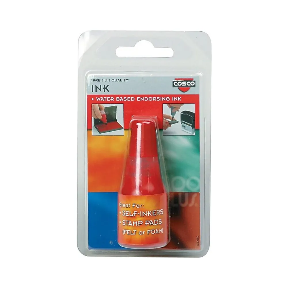 Stamps & Stamp Pads|2000 Plus Ink Refill, Red Ink (032960)