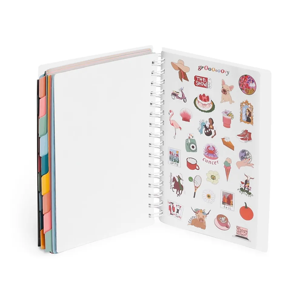 Academic Planners|Poppin 2023-2024 6" x 8.5" Academic Weekly & Monthly Planner, Blush (109412)