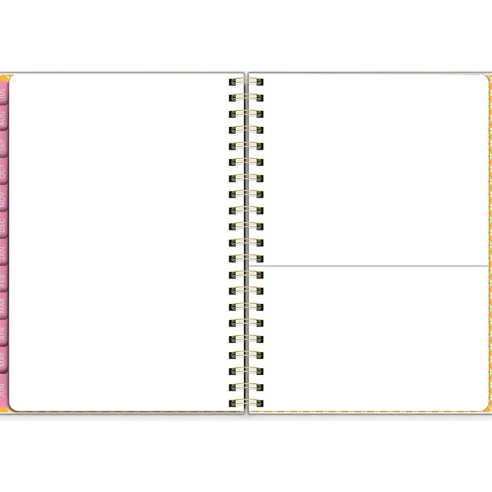 Academic Planners|Southworth 2024-2025 Rustic Citrus 8.5" x 11" Academic Weekly & Monthly Planner, Multicolor (91366)