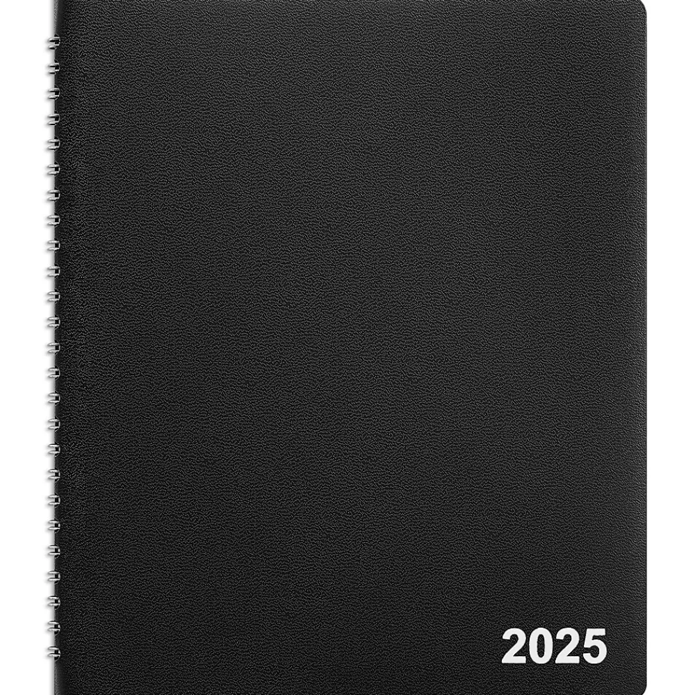 2025 Planners|Staples 2025 7" x 9" Weekly & Monthly Appointment Book, Assorted Colors (ST58447-25)