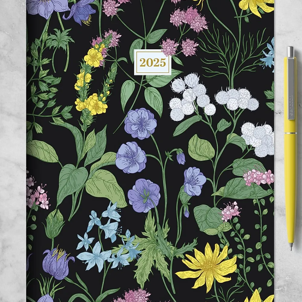 2025 Planners|TF Publishing 2025 6.5" x 8" Monthly Planner, Paperboard Cover, Garden Blooms (25-4210)