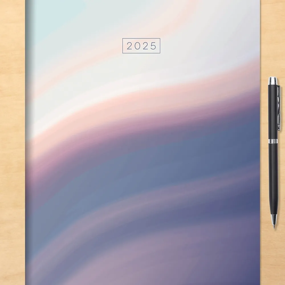 2025 Planners|TF Publishing 2025 9" x 11" Monthly Planner, Paperboard Cover, Hazy and Purple (25-4706)