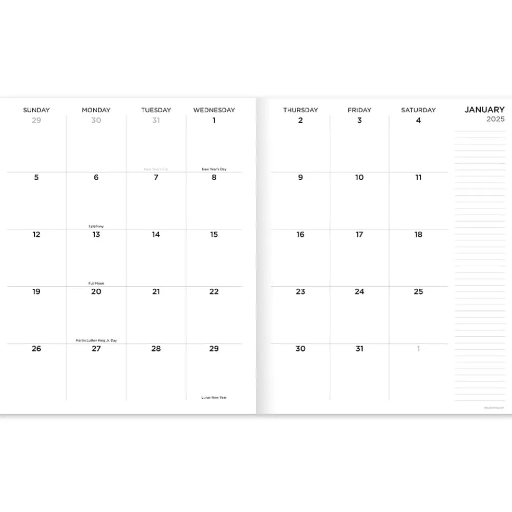 2025 Planners|TF Publishing 2025 9" x 11" Monthly Planner, Paperboard Cover, Always Animal Print (25-4700)