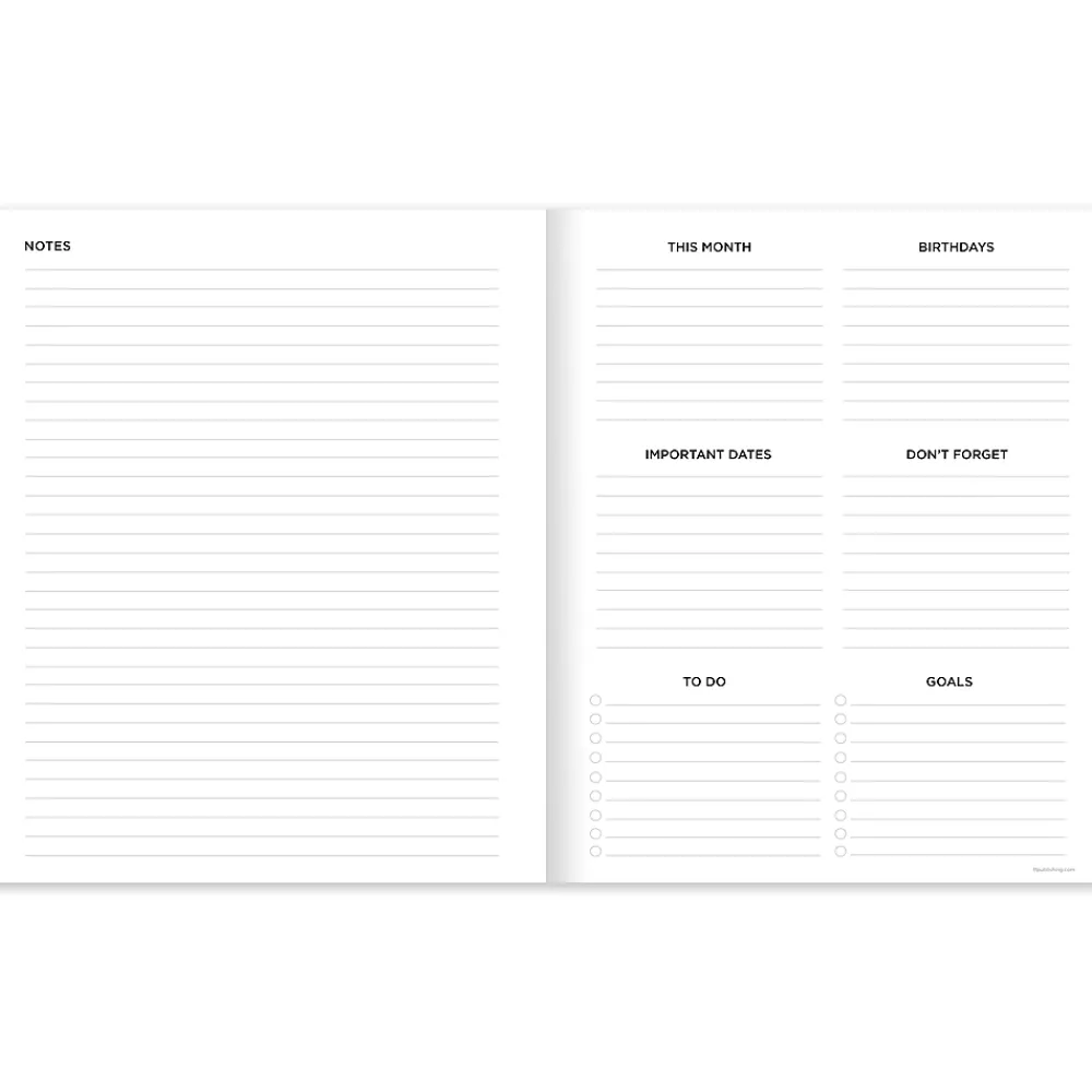 2025 Planners|TF Publishing 2025 9" x 11" Monthly Planner, Paperboard Cover, Always Animal Print (25-4700)