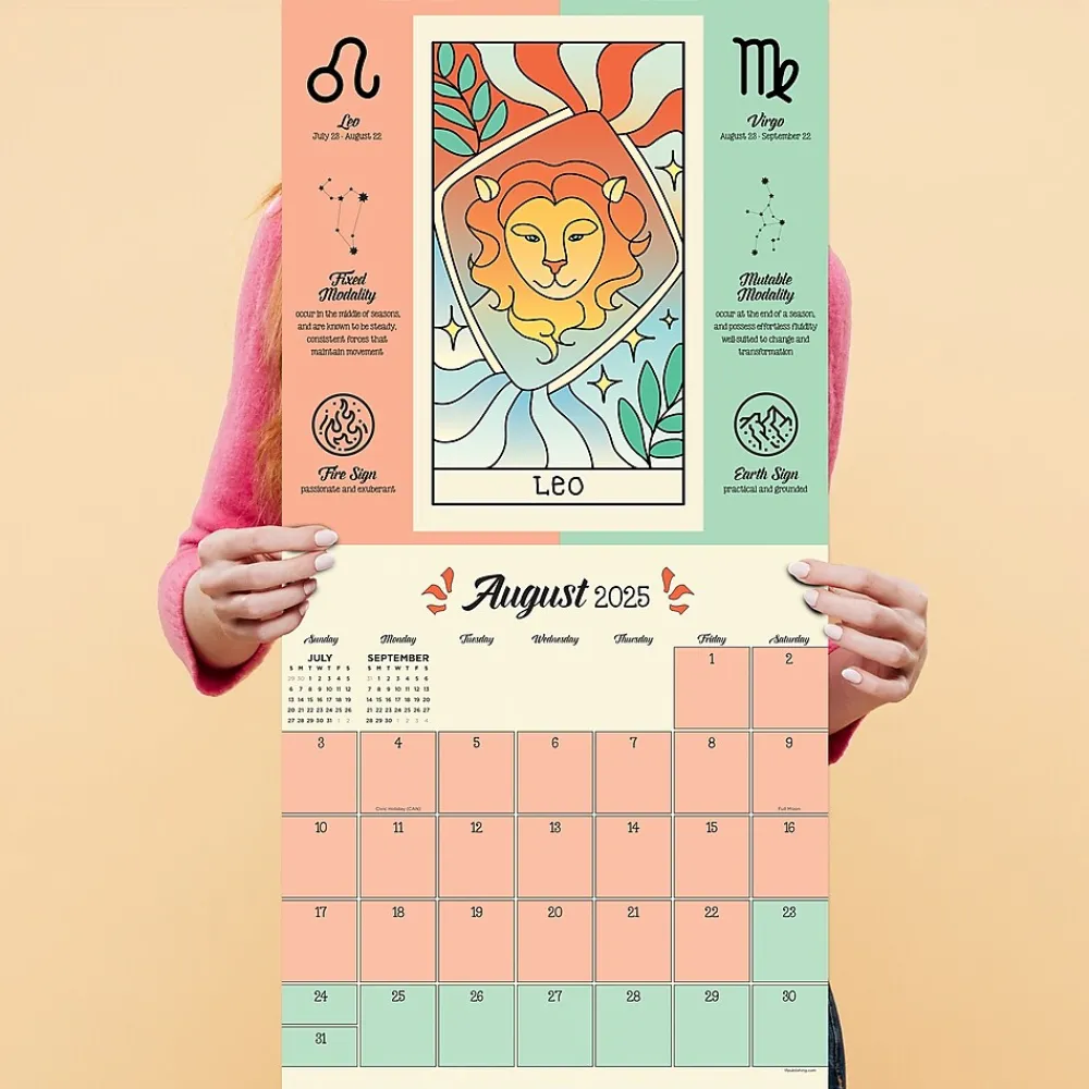 2025 Calendars|TF Publishing 2025 Astrology 12" x 12" Monthly Wall Calendar (25-1132)