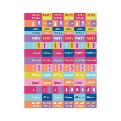 Academic Planners|TF Publishing 2024-2025 Cali Girl Collection Blue Sky Rainbows 6
