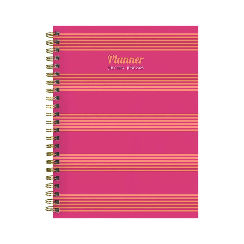 Academic Planners|TF Publishing 2024-2025 Cali Girl Collection Cabana Stripe 6" x 8" Academic Weekly & Monthly Planner (AY25-9214)